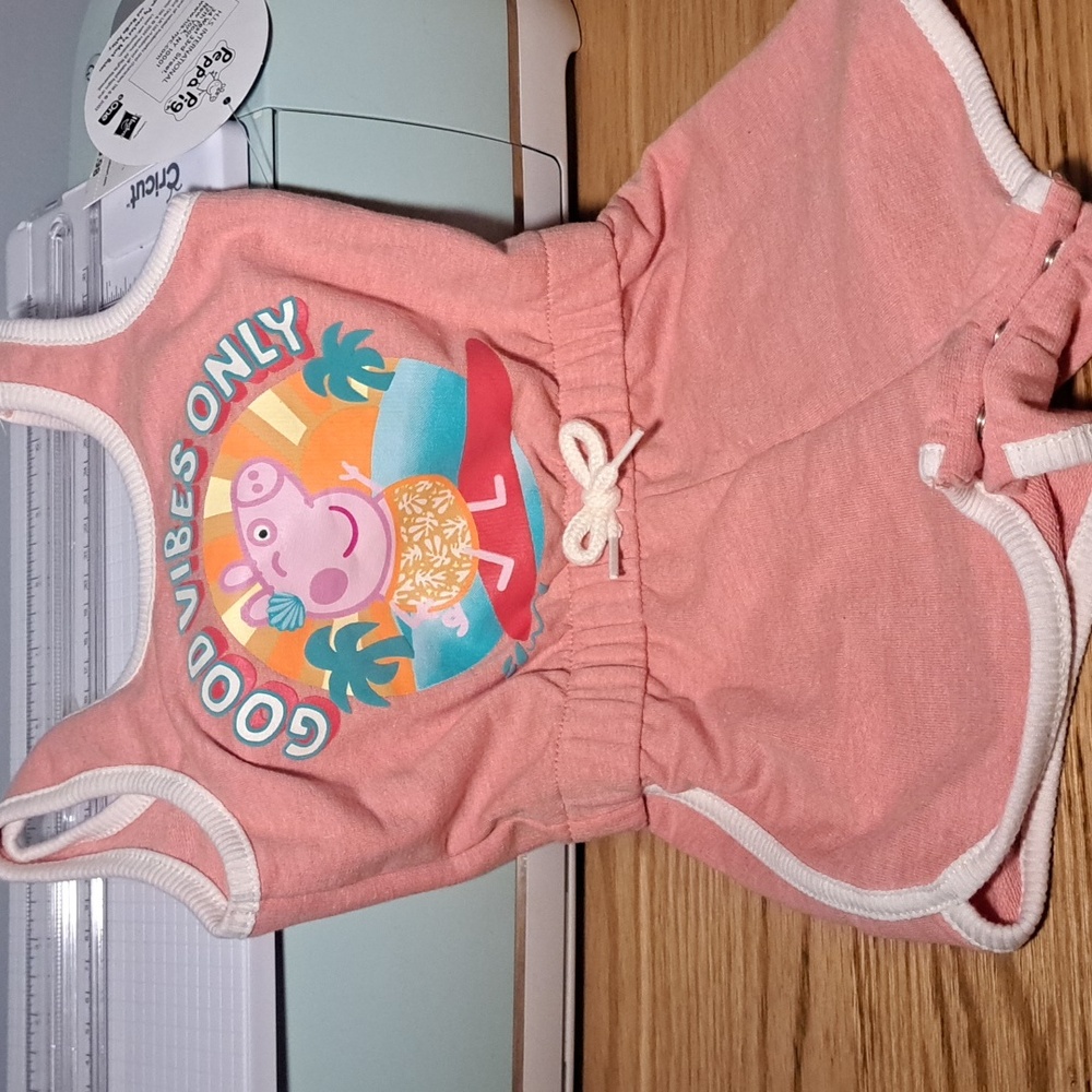 Peppa Pig 18 months Romper, Pink